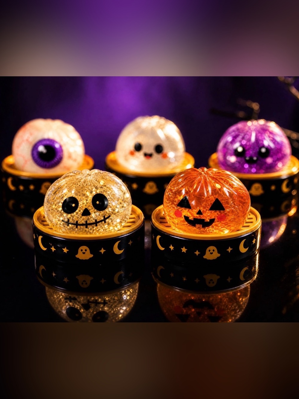 New! Halloween Dumplings (Unbranded) Glitter Dumplings!